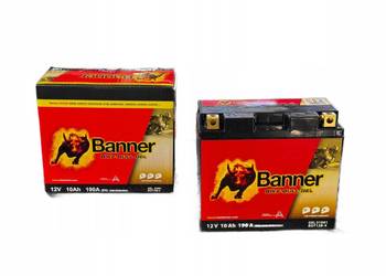Akumulator BANNER 12V 10Ah 185A L+ GT12B-4 51001