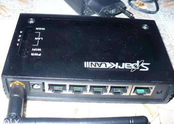 Router miniaturowy 54mbit b+g sparklan