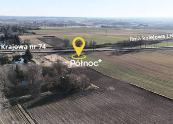 Działka komercyjna 0,30 ha przy DK74 – Alojzów