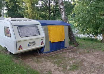 Niewiadów N 126 nowy namiot, panel słoneczny