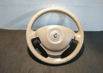Renault modus kierownica skórzana