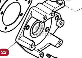 Massey Ferguson 7718S 7718 S 1804A DYNA 6 Obudowa Mechanizmu Różnicowego C…