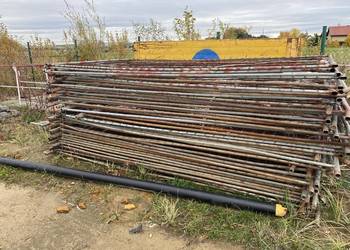 Barierki wygrodzeniowe wysokie komplet