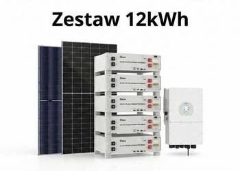 Zestaw budżetowy 12kWh HV (panele, inwerter, 3 fazy, magazyn 25 kWh)