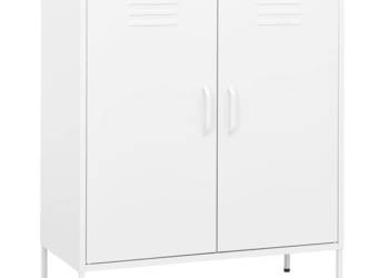 Szafka biała 80x35x1015 cm stalowa WM-336170