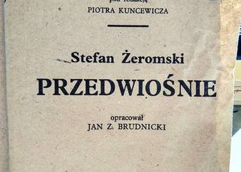 Przedwiośnie Żeromski matura księgarnie Warszawa Wesoła okaz