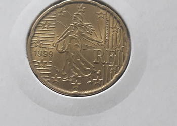 20 Eurocentów Francja 1999 r. 2001 r. 2008 r. 20 Eurocentów Francja 1999 r. 2001 r. 2008 r.