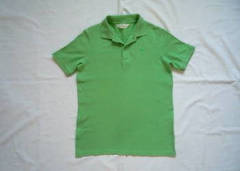 H&M 134/140 Zielona koszulka polo