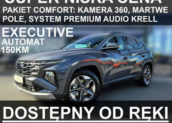 Hyundai Tucson Automat 150KM Executive Pakiet Comfort Kamera 360 Super Cen…