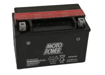 MotoPower CBTX9-BS YTX9-BS 12V 8Ah 135A EN L+