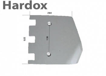 Lemiesz HARDOX 1 części do kombajnu ziemniaczanego REEKE