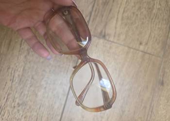 Vintage Okulary Oversize lata 70./80. – Styl Retro / Ombre / Szylkret