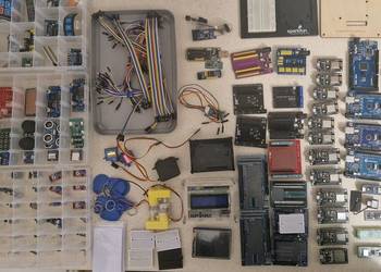 Kolekcja mikrokontrolerów i modułów - Arduino, NodeMcu, ESP, Raspberry