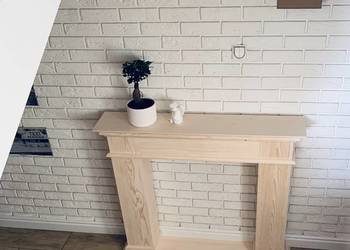 Portal kominkowy atrapa kominka KONSOLA/KLASYK drewno