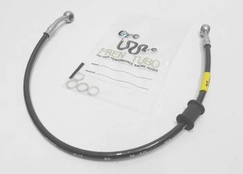 Przewód hamulcowy oplot metalowy FrenTubo czarny 53,5 cm uniwersalny