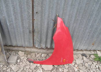 Błotnik przedni lewy przód Daewoo Matiz M100 98-06 czerwony