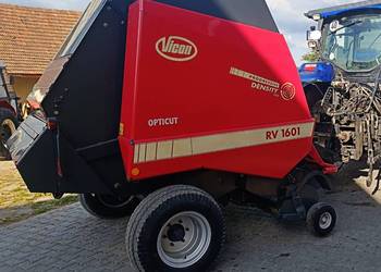 Vicon 1601 (1901 noże rotor haki siatka centralne smarowanie prasa rolujaca
