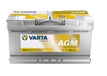 Akumulator 95Ah VARTA Silver AGM G14 A5 12V 850A DARMOWA DOSTAWA