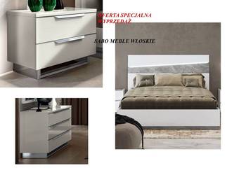 Zestaw do sypialni Elba 167,Chimera biały WYPRZEDAŻ