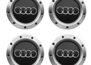 Nowe dekielki 4 sztuki AUDI 8D0601165K 146mm Czarne