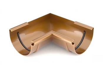 Bryza PVC Narożnik wewnętrzny 125 mm miedziany