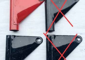 Uchwyt lampy mz ts 250 4 biegi lewa strona.