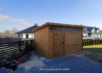 Nowoczesny Domek Narzędziowy 4x3m