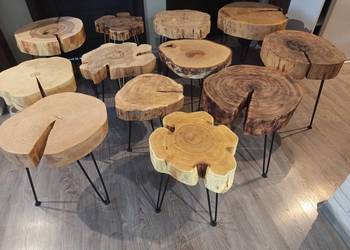 Stolik z plastra drewna. Duży wybór. Wysyłka.