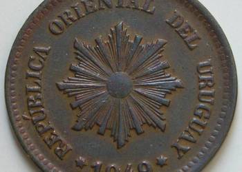 Urugwaj 2 centesimos 1949