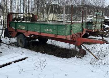 Rozrzutnik obornika 3.5t kemper europa ślimakowy