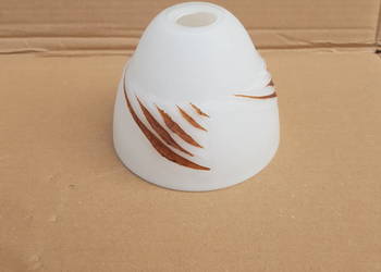 Klosz do lampy STOŻEK ze wzorkiem E14 E-14 mały gwint