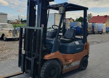 Wózek widłowy Toyota 7FG15 1999r Triplex wolny skok