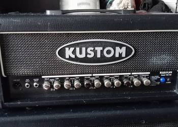 Wzmacniacz gitarowy Kustom Quad 100 HD+kolumna głośnikowa 260 W ,4 Ohm
