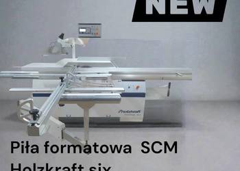 Piła formatowa SCM Si X, sterowanie PLC