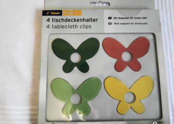 Nowe 4 szt. ozdobne ciężarki magnetyczne obrusy/zasłony