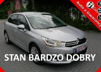 Citroen C4 1.6d Skóra Stan b.dobry 100%bezwypadkowy Gwarancja 12mc serwiso…