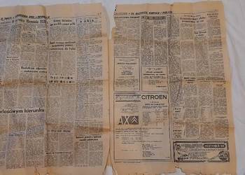 Gazeta z PRL Trybuna Ludu Gazeta z PRL Trybuna Ludu