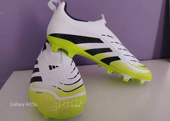 Korki adidas Predator League LL FG/MG Junior - Biały