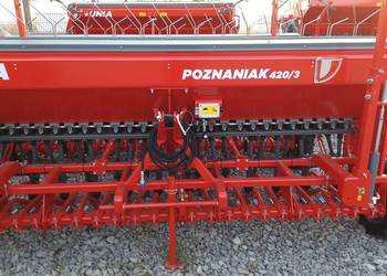Siewnik zbożowy Unia Poznaniak 420/3 stopki famarol