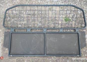 Kratka oddzielająca wewnątrz auta stal + płyta 130 x 79 cm