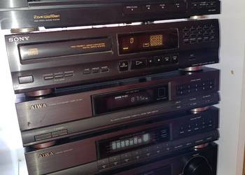 MIDI wieża Aiwa Cd Sony lub Technics