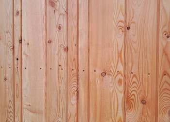 Deska elewacyjna na zakładkę Modrzewiowa,  elewacja drewniana