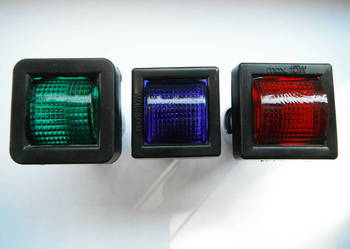 Wskażnik tablicowy szklany OWS 48 gwint E14 15W 250V Nowe