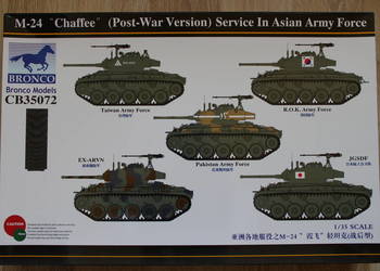 M-24 Chaffe (Post-War-Version) Service in Asian Army Force