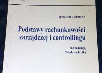 Podstawy rachunkowości zarządczej i controllingu - Wiesław Janik