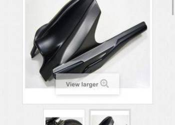 Yamaha MT-07 błotnik tylni osłona łancucha czarna BDB Yamaha MT-07 błotnik tylni osłona łancucha czarna BDB