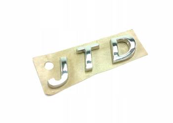 EMBLEMAT "JTD" FIAT PUNTO 1999-2003 NOWY ORYGINALNY 51702343