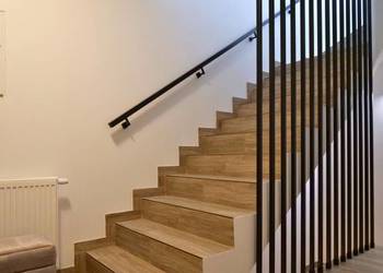 Balustrada Lamelowa Harfa Przekrój Kwadratowy - Kompletna Balustrada na Wy…