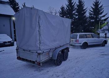 Przyczepka samochodowa Stema 3x1.5 z dokumentami