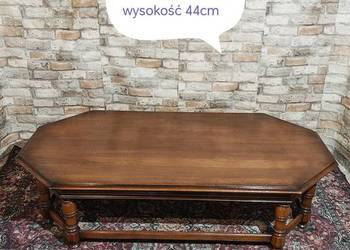 Porządną drewniana ława / stolik do salonu